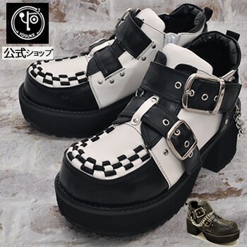 【公式SHOP特典キズ補修液付】 ヨースケ 厚底 ローファー メンズ 7.5cm ヒールシューズ