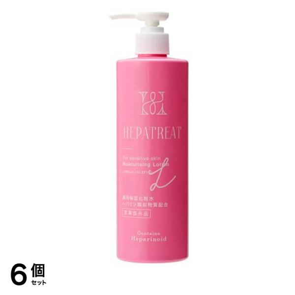 ヘパトリート 薬用保湿化粧水 ポンプ 380mL 6個セット