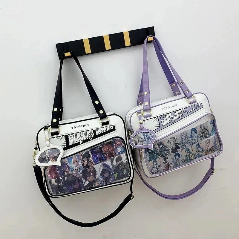 2way痛バッグキショルダーバッグオリジナル痛バッグカジュアルショルダーバッグ量産型　地雷漫画学生肩提げだるい風今日は30パーセント 5,324円