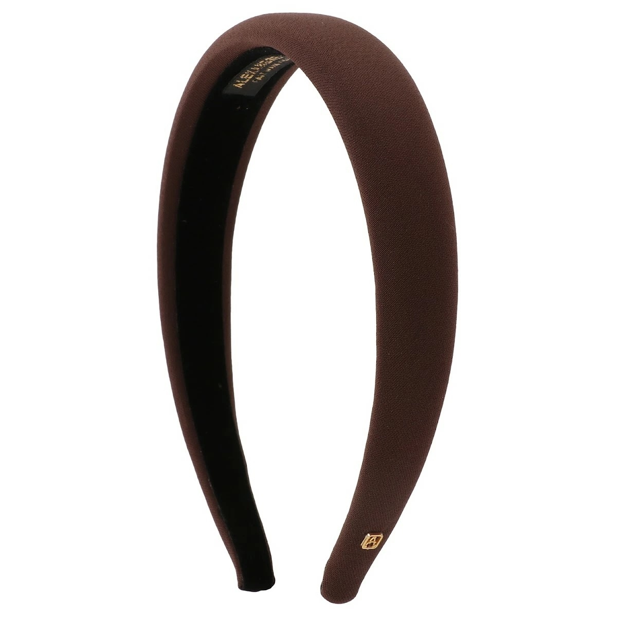 アレクサンドル ドゥ パリ カチューシャ ALEXANDRE DE PARIS レディース THB 20149 25 H 1850 3 サテン ブラウン ヘアバンド 髪留め ヘアアクセサリー TIME
