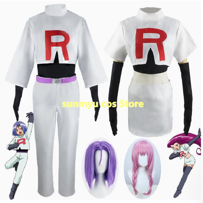 ポケットモンスター（ポケモン）　ムサシ 小次郎 コスプレ衣装 　オーダーサイズ可