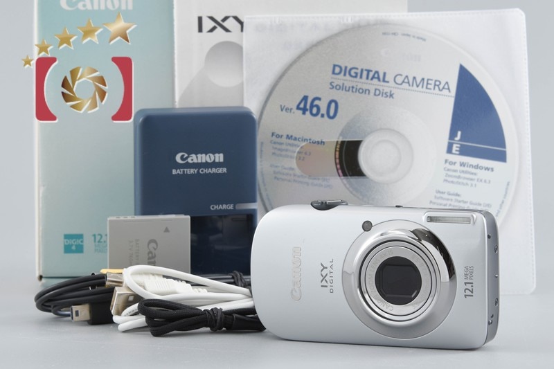 IXY Digital 510 IS シルバー コンパクトデジタルカメラ 元箱付き