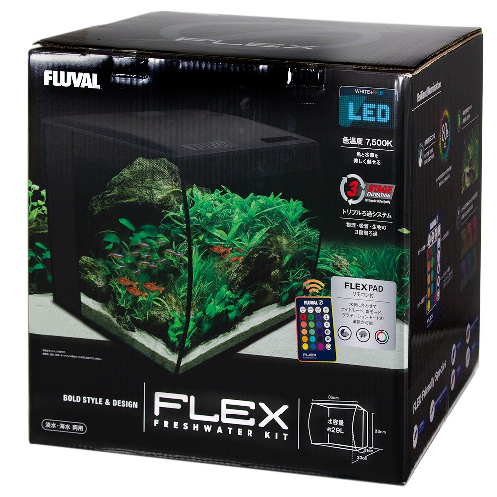 ＧＥＸ　ＦＬＵＶＡＬ　ＦＬＥＸ　オールインワンインテリア水槽　ＣＲＣ10―11―03―30―20