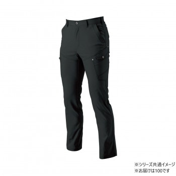 桑和 3042-08 カーゴパンツ 100サイズ ブラック（4） SOWA