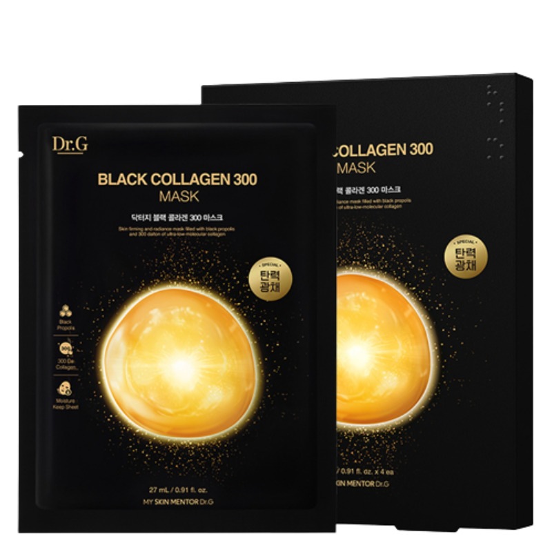 ブラックコラーゲン 300 マスク 27g（4個入）