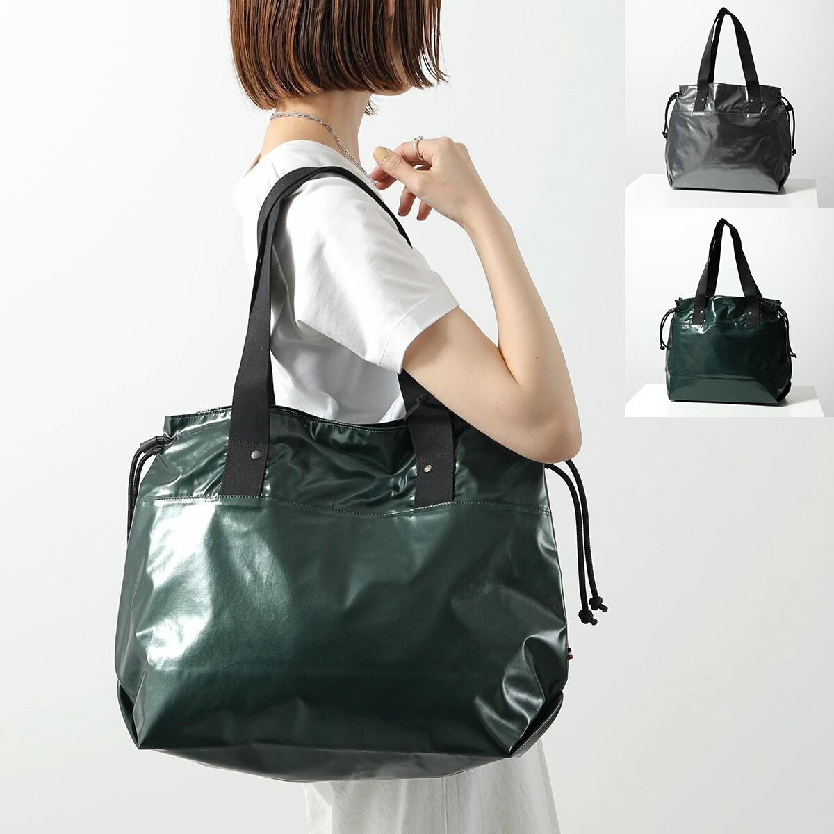 jack gomme ジャックゴム トートバッグ LIGHT ORIGINAL 1967 MONTOTE レディース メタリック ショッピングバッグ 軽量 撥水 鞄 カラー2色