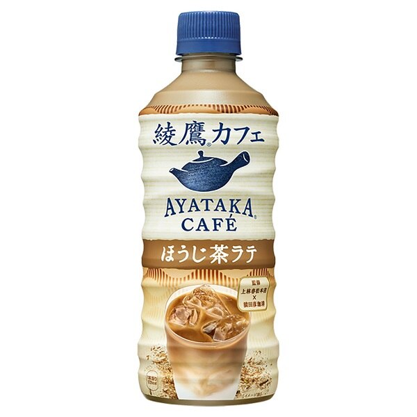 綾鷹カフェ ほうじ茶 ラテ 440ml PET ペットボトル 4ケース 24本 合計 96本