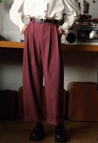 レトロ ボトムス デート モテアイテム スラックス テーパードパンツ アンクル丈 可愛い きれいめ 上品 おしゃれ かっこいい 可愛い ラブリー キュート ガーリー クール モード系 セクシー