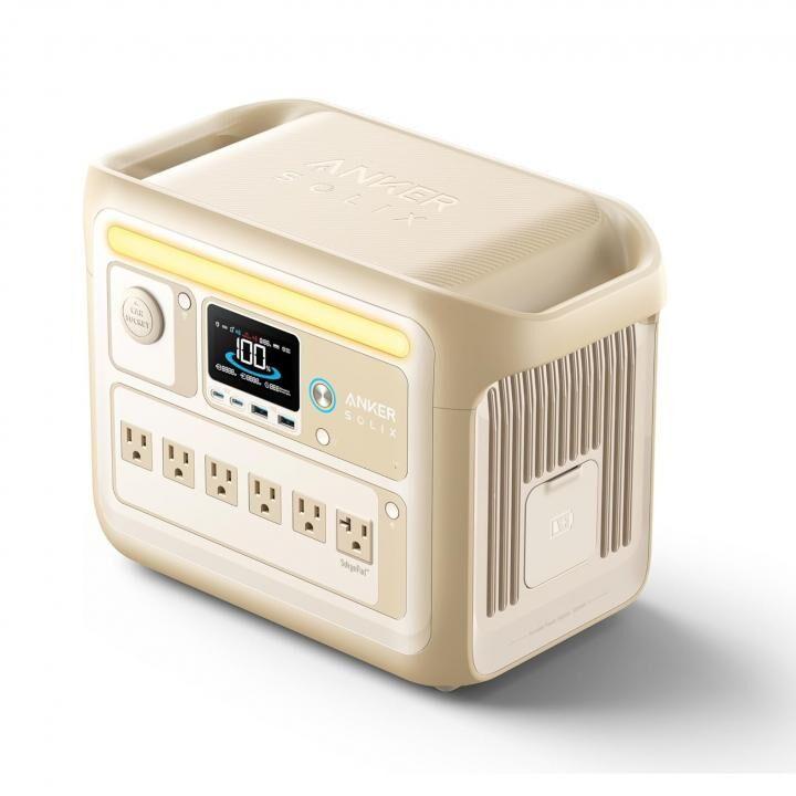 Anker Solix C1000 Portable Power Station 1056Wh ポータブル電源 リン酸鉄 ベージュ生活家電用アクセサリ・部品