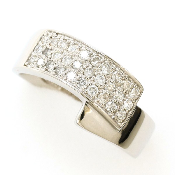 PT900 プラチナ リング 指輪 10.5号 ダイヤ 0.30 ジュエリー 中古