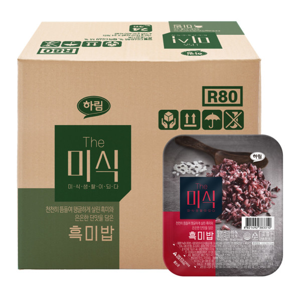 The美食 黒米ご飯 180g 24個