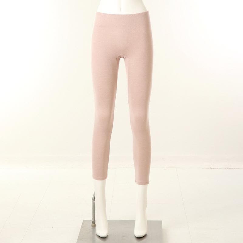 強くお勧め 自体発熱 エクウス生地 裏起毛 女性 肌着 下衣 単品(WLG2557L)