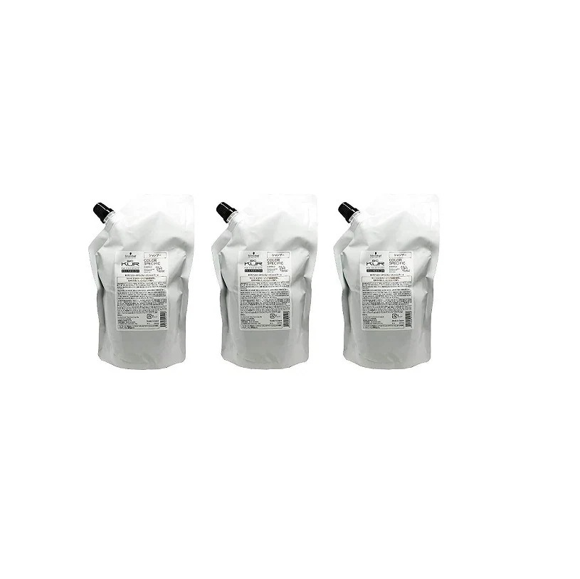 シュワルツコフ BCクア カラースペシフィーク シャンプー 600mL 詰め替え用 3個セット