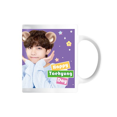 K-STAR マグカップ (MUG)【 テヒョン誕生日Ver (BTS - V )】...のサムネイル
