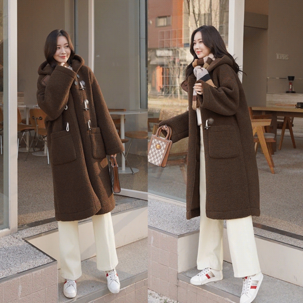 Click & Funny ウィンターホットマストハブ起毛ワイドパンツ [SMLXLサイズ]