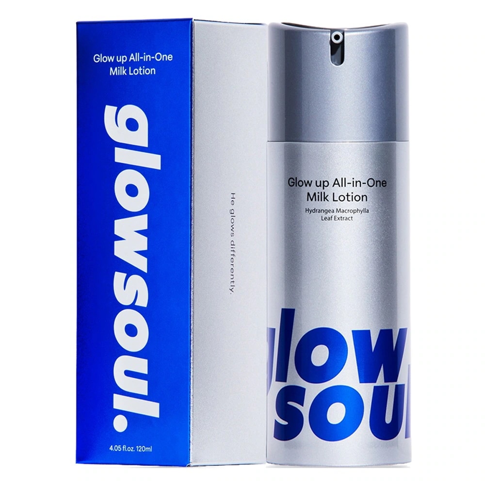 glowsoul グロウアップ オールインワン ミルク ローション, 120ml, 1個