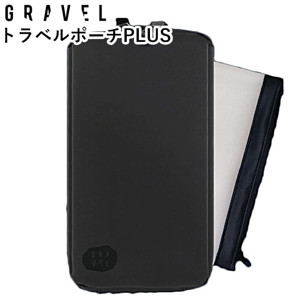 トラベルポーチ　プラス　バイ　グラヴェル　travel　pouch　PLUS　by　GRAVEL（HNDA）送料無料