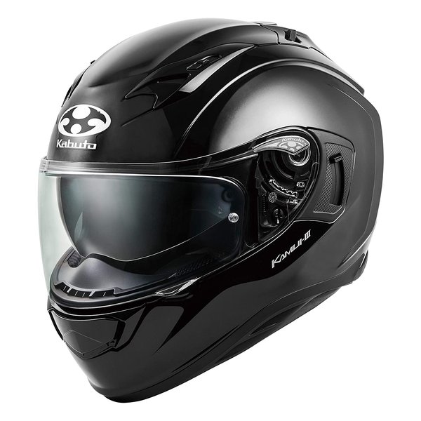 バイクヘルメット フルフェイス KAMUI-III カムイ3 ブラックメタリック Sサイズ