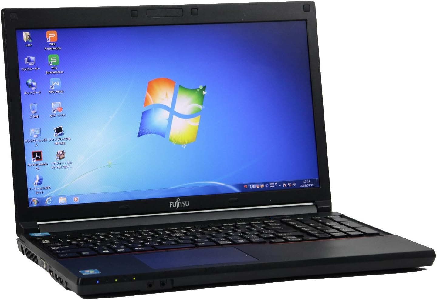 [ノートパソコン / WPS Office ] LIFEBOOK A573/G Windows7 Core i5 3340M 2.70GHz メモリ4GB HDD320GB [ DVDマルチドライブ