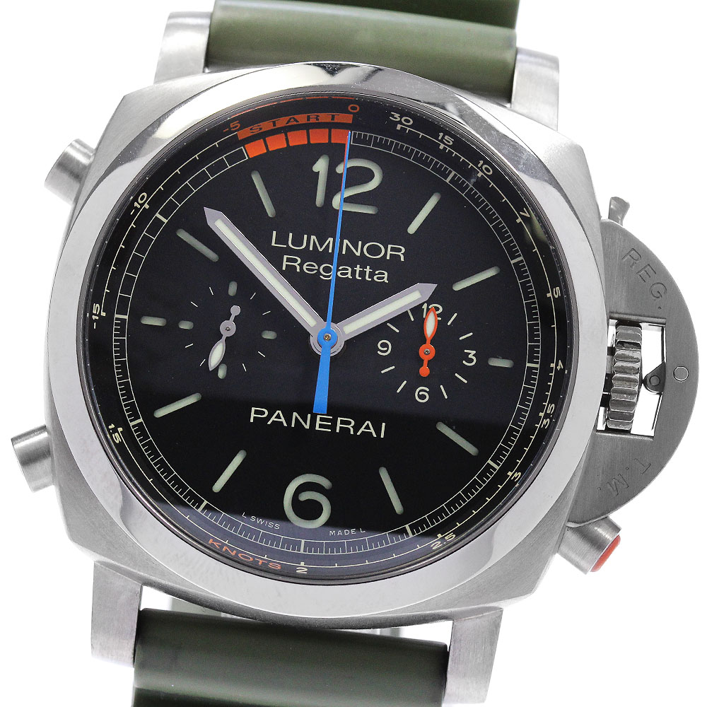 パネライ PANERAI PAM00526 ルミノール 1950 レガッタ 3デイズ フライバック 自動巻き メンズ _837273【中古】