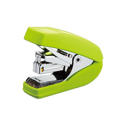他サイト： ステープラーパワーラッチキスフラットタイプ 黄緑 コクヨ SL-MF55-02YGの商品画像