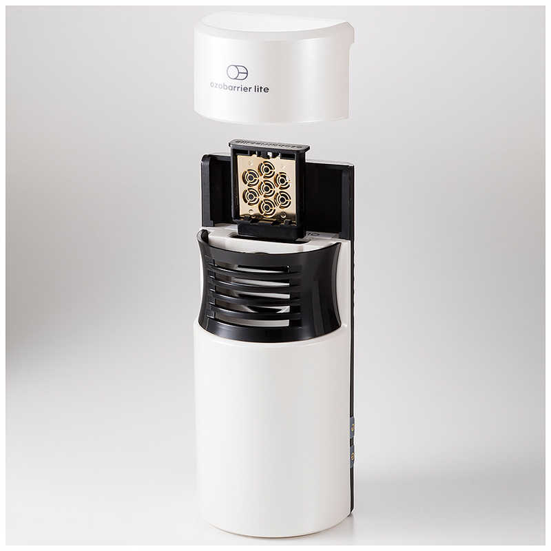 エクレール　消臭除菌ウイルス対策低濃度オゾン発生器 ozobarrier lite(オゾバリアライト)　20-7R-LW