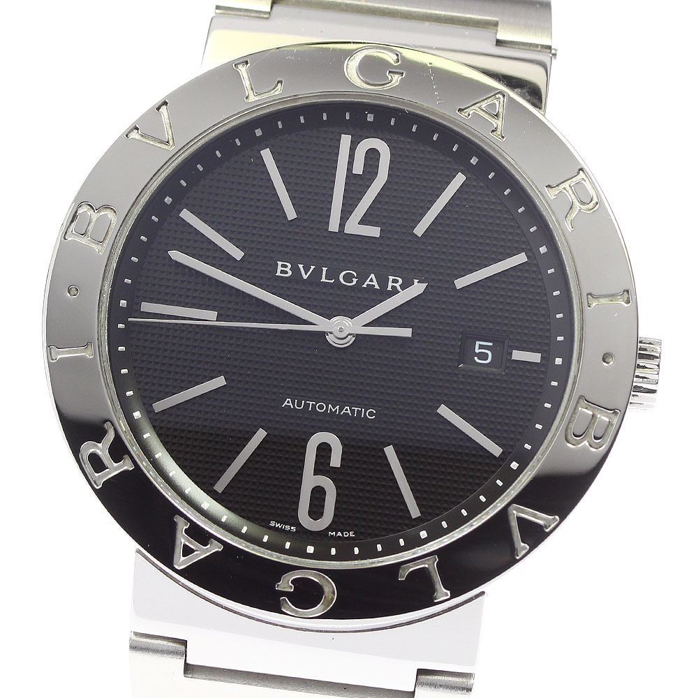 良品 【BVLGARI】ブルガリ ブルガリブルガリ デイト BB42SSAUTO 自動巻き メンズ_722750【中古】