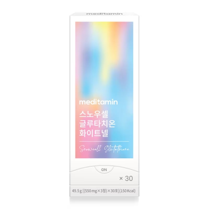 【正規品】 メディタミン スノーセル グルタチオン ホワイトネル 30p 韓国 / 美白サプリ / グルタチオン / サプリ