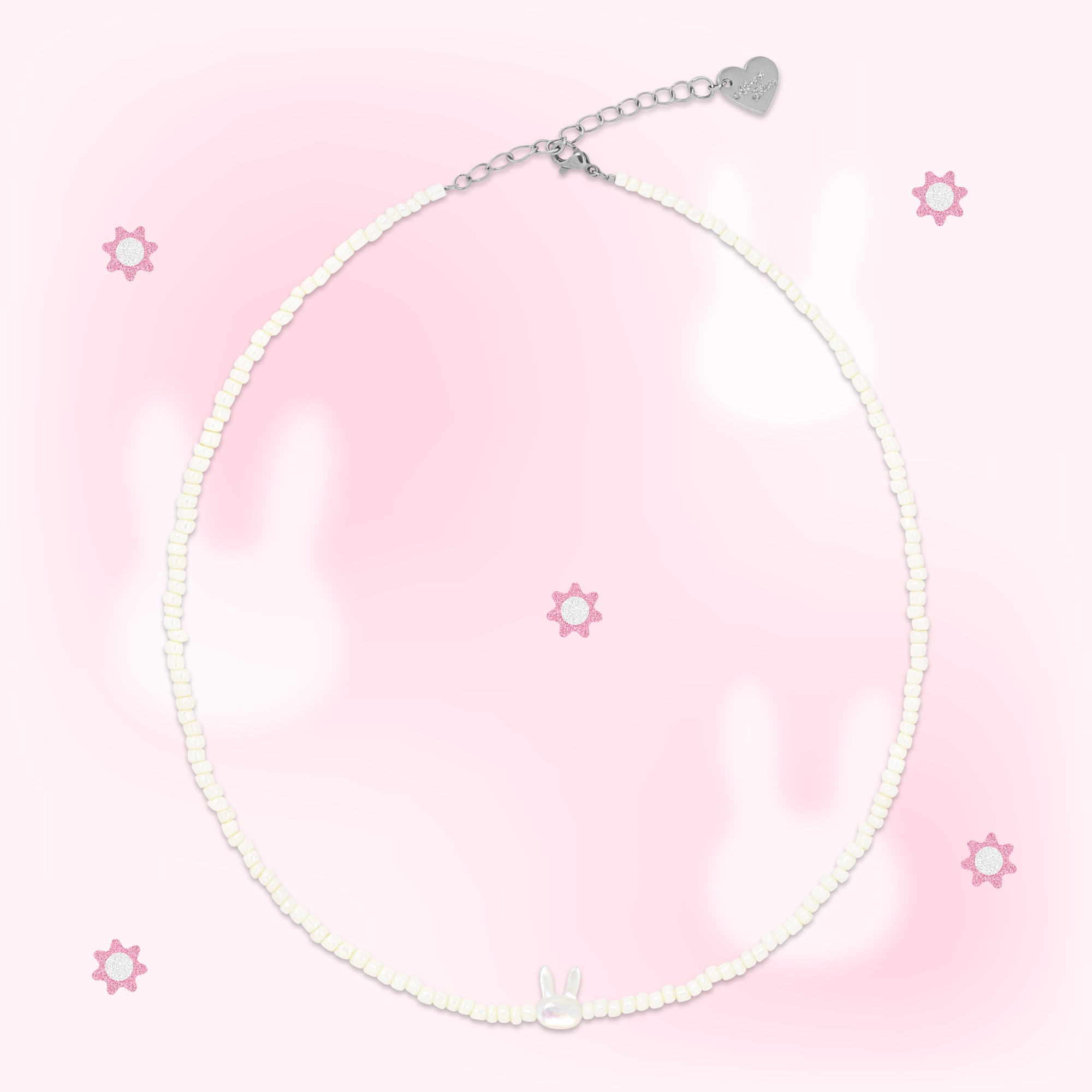 BUNNY PEARL NECKLACE