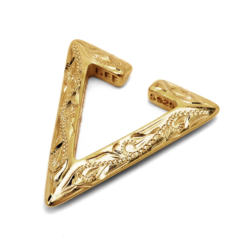 BFF S925 ハワイアン 三角イヤカフ [bffec001-g]