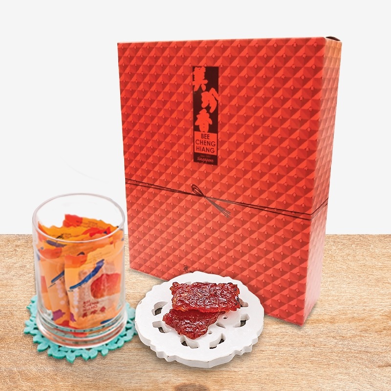 ミニEZポーク 450g (化粧箱入り 個包装) 贈答 手土産 シンガポール バクワ エスニックフード 味付けポークジャーキー  おやつ つまみ ビール ワイン オードブル 5,126円