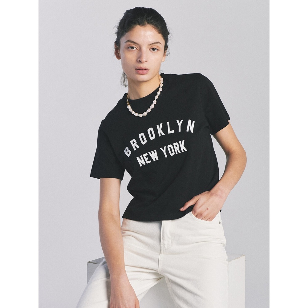 PAPERBOYクロップブルックリン半袖Tシャツ