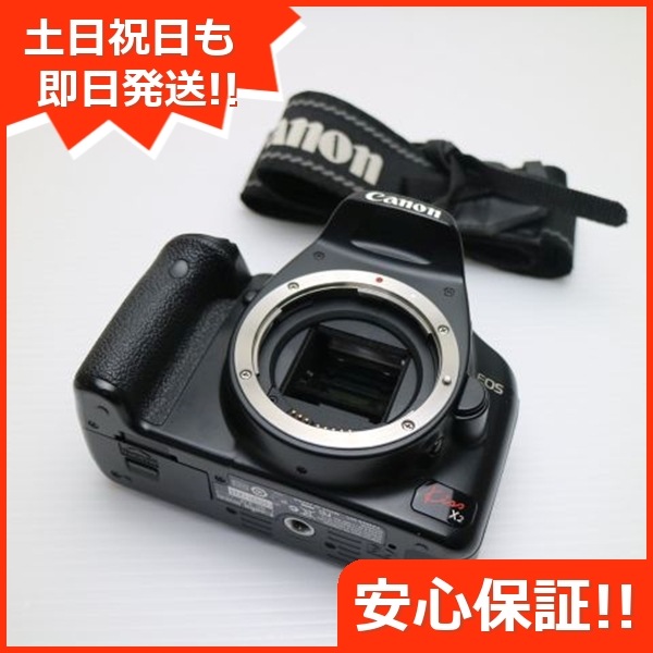 美品 EOS Kiss X2 ブラック ボディ デジ1 Canon 38