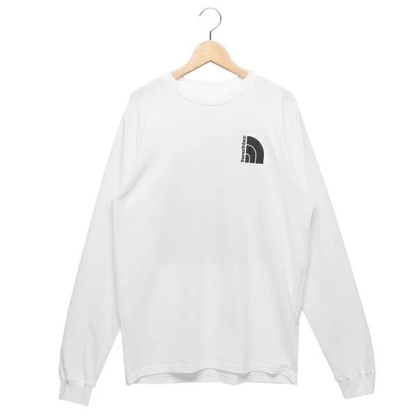Tシャツ カットソー ジャンボ ハーフ ドーム ロンT ホワイト ブラック メンズ THE NORTH FACE NF0A84FX LA9