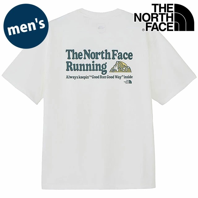メール便 Tシャツ メンズ ショートスリーブフリーランイーエスグラフィッククルー [NT12690-W] ユニセックストップス 半袖 パフォーマンスウェア 白 ホワイト 正規取扱店