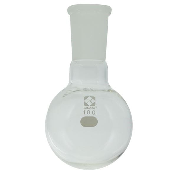 [柴田科学]共通摺合丸底フラスコ 100mL