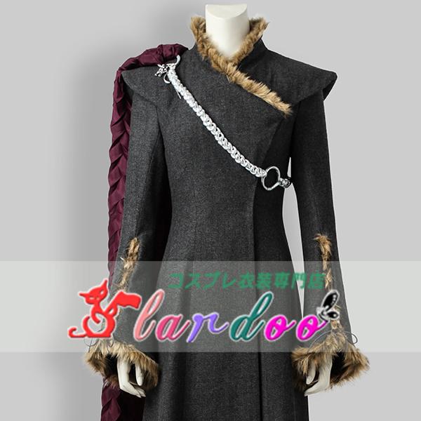 新タイプ追加 激安販売 オブ・スローンズ 第7シーズン 氷と炎歌 デナーリス・ターガリエン コスプレ衣装[3942]