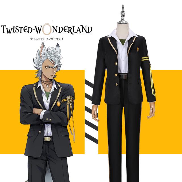 新タイプ追加 激安販売 ツイステッドワンダーランド ツイステ ラサバナクロー寮 ジャック・ハウル 制服 コスプレ衣装[CRS2334]