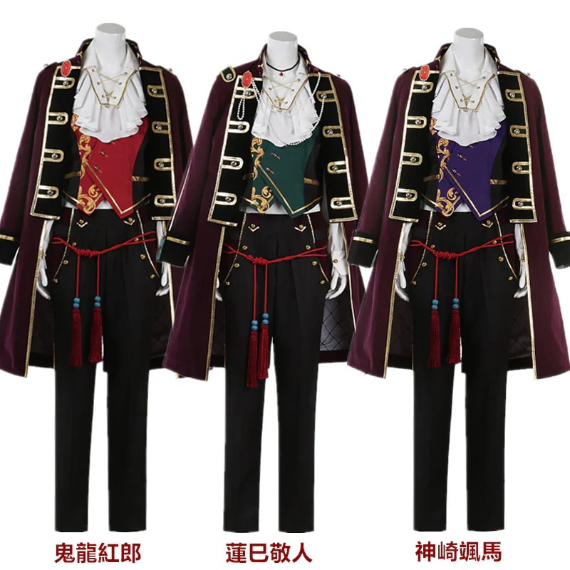 あんさんぶるスターズ! 紅月 鬼龍紅郎 蓮巳敬人 神崎颯馬 コスプレ衣装 コスチューム ハロウィン