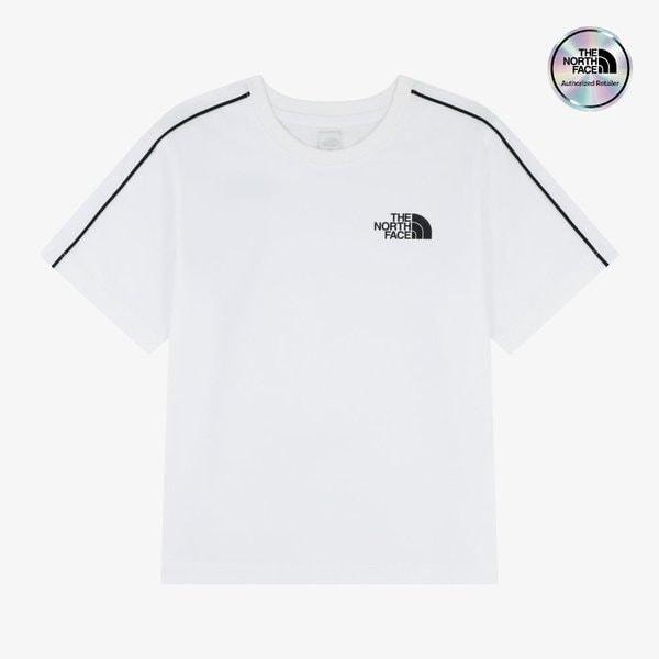 [キッズ公式] NT7US10T キッズ オルトレイン 半袖Tシャツ WHITE