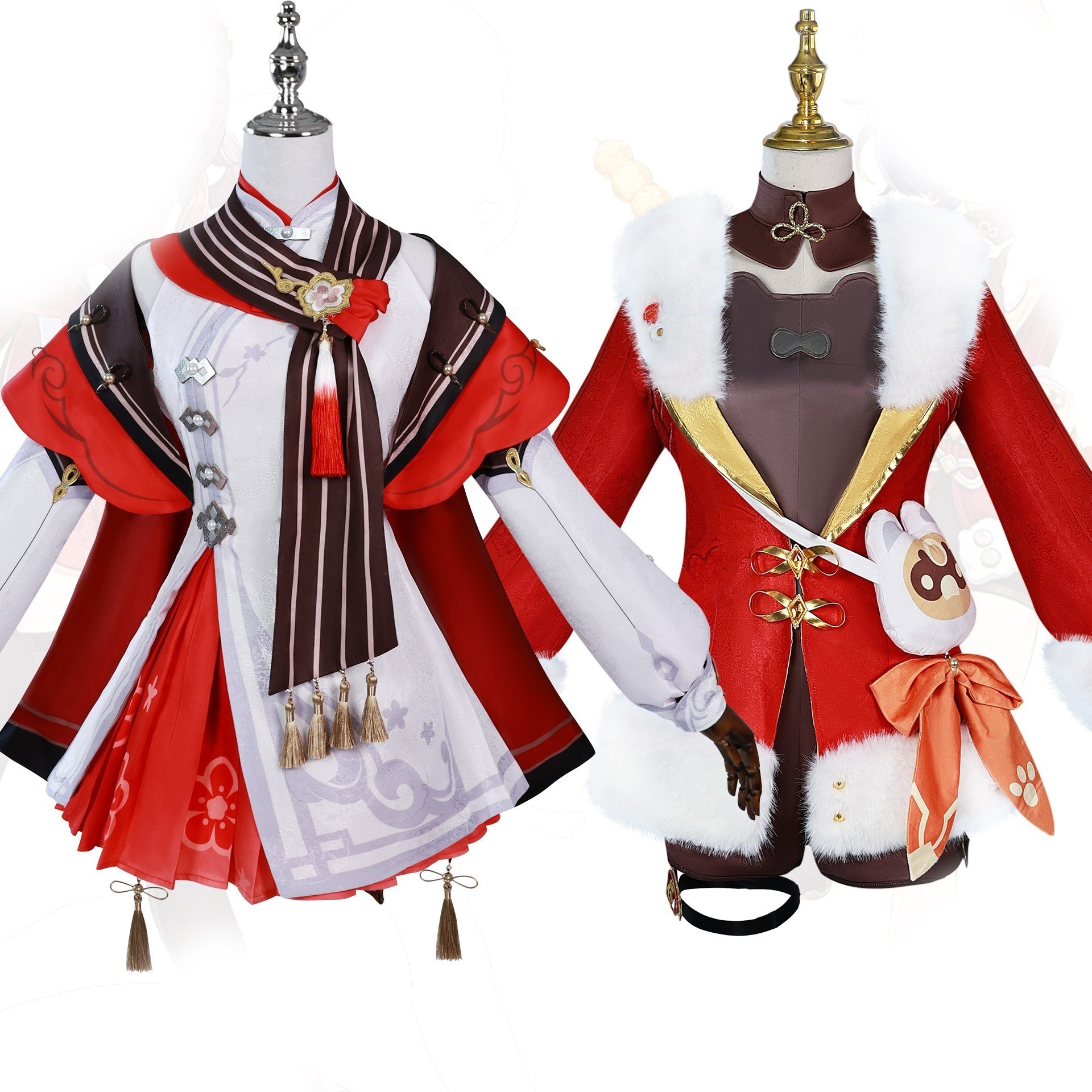 緊急SALE!!! 胡桃海灯節cos服原神胡桃宿雪桃紅香菱歳夜歓コスプレ