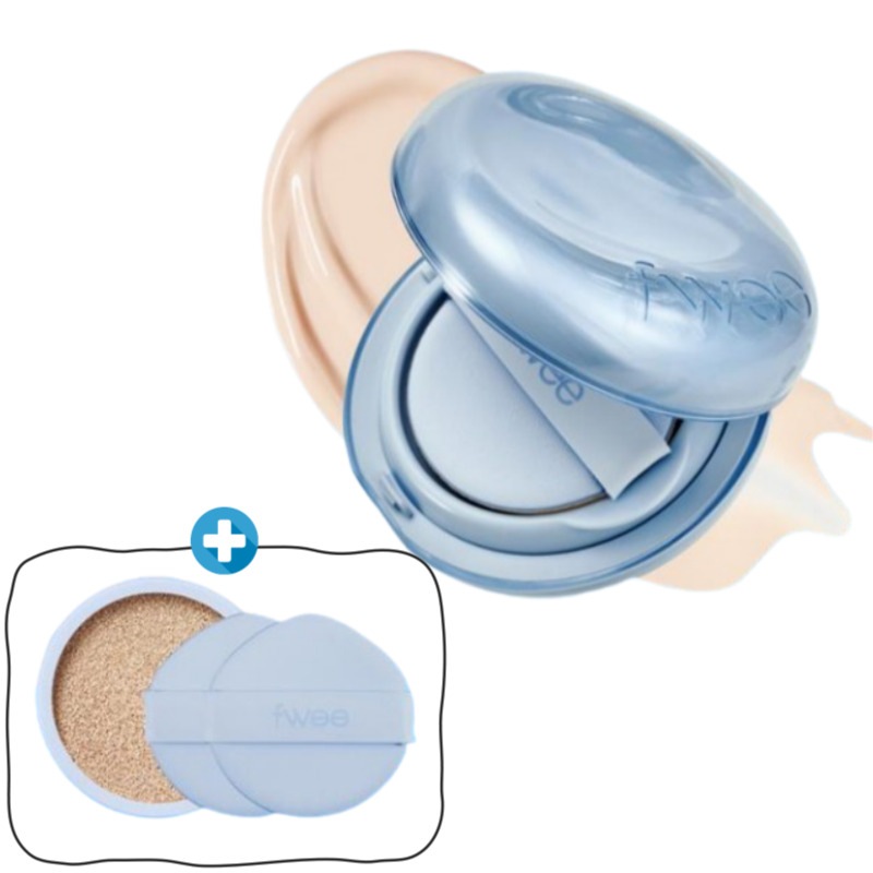 クッショングラスナチュラル 13g +リフィルパクト/パフ2枚