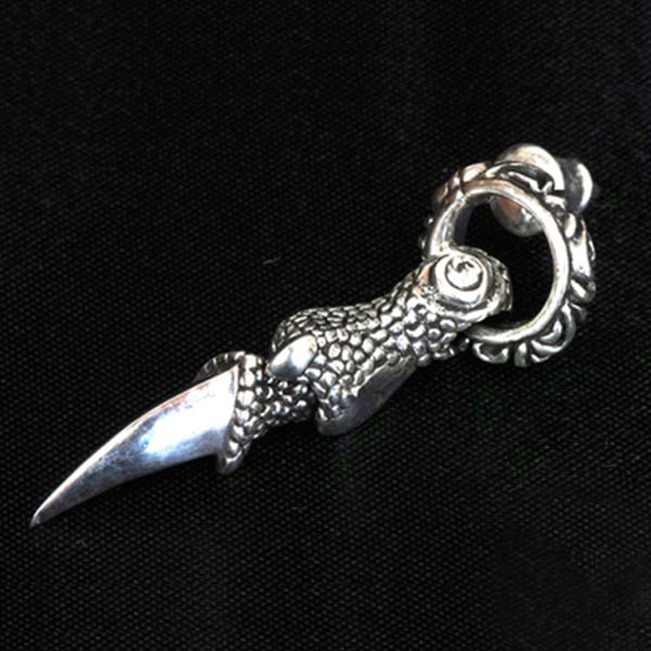 シルバー925 ピアス 片耳用1個 クロウ ジョイント仕様 20G(0.8mm) スタッド シルバーアクセサリー スターリングシルバー シンプル ユニセックス 純銀製 #