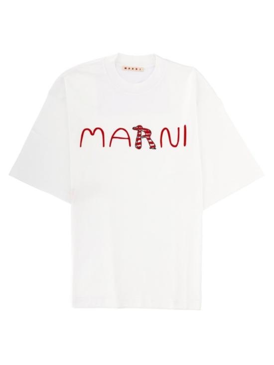 MARNI Men T-Shirts HUMU0223S2 USCY86LOW01 White