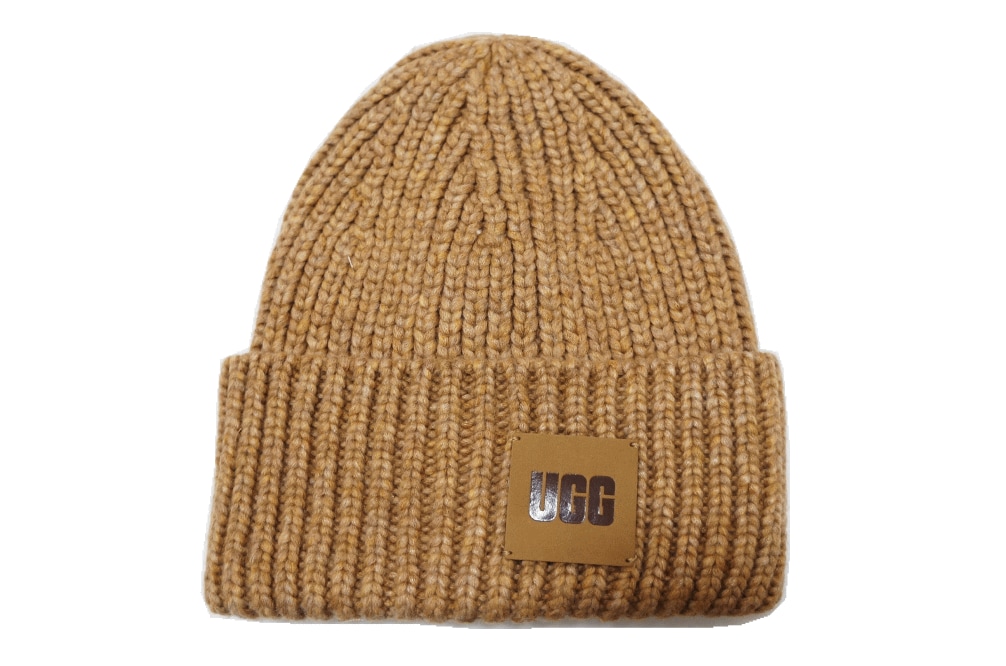 CHUNKY RIB BEANIE 20061 CAMEL ユニセックスモデル