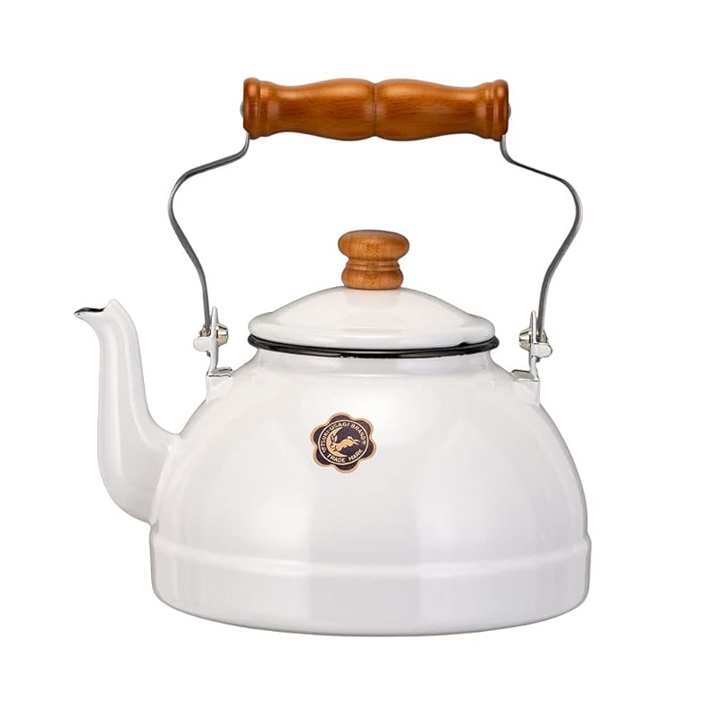 即納：ツキウサギジルシ(Tsukiusagijirushi) 月兎印 ケトル 2.2L ホワイト 050-06623