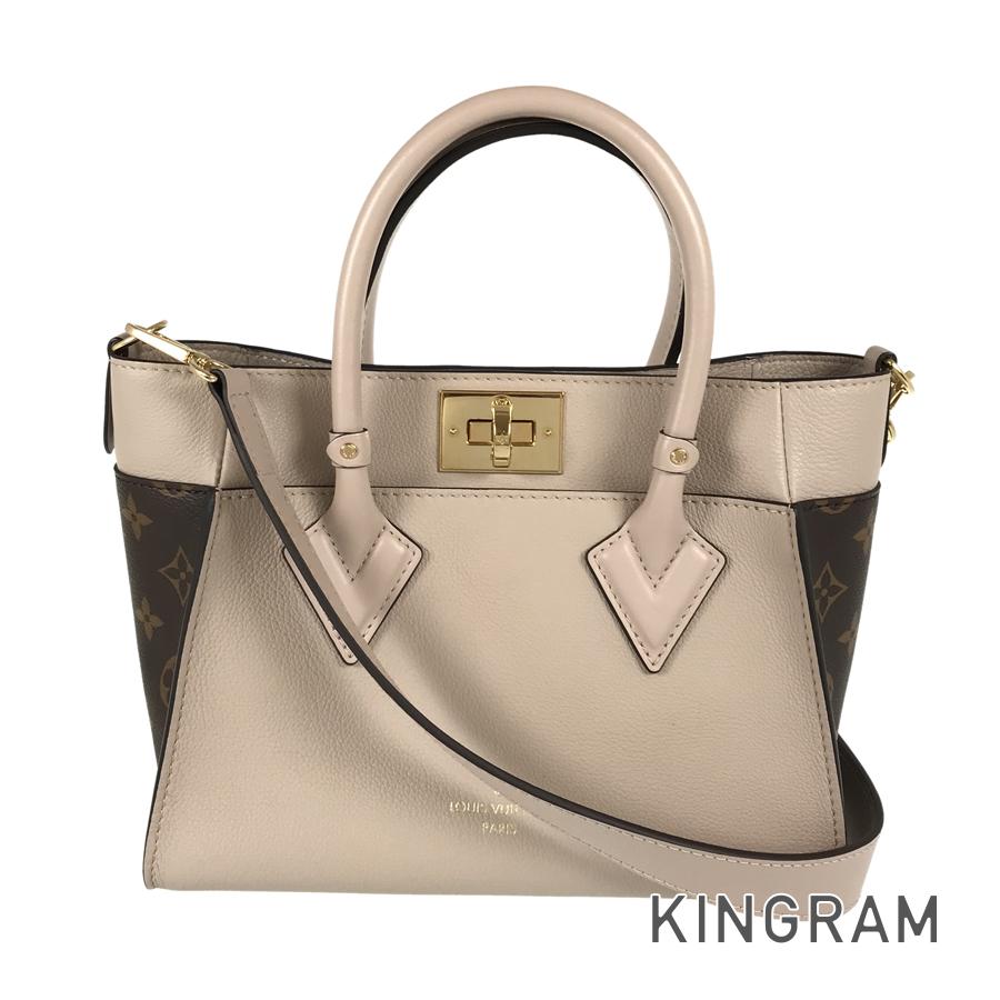 モノグラム オンマイサイド PM M57729 ハンドバッグ sst【中古】