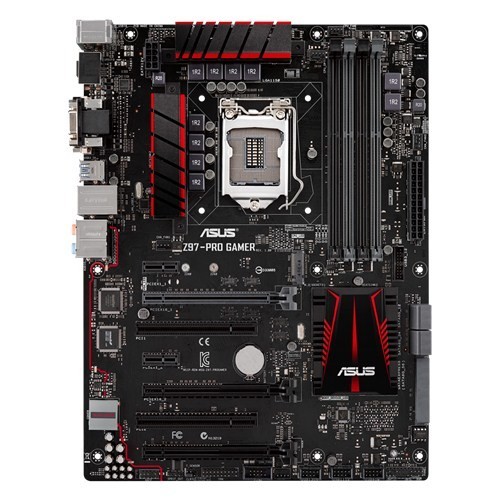 ASUS Z97-PRO GAMER LGA 1150 Intel Z97 HDMI SATA 6Gb/s USB 3.0 ATX Intel Motherboard