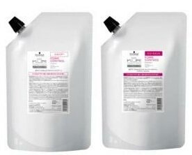 【詰め替えセット】シュワルツコフ　BCクア　フォルムコントロール シャンプーb 600ml詰め替え用＆トリートメントa 600g詰め替え用