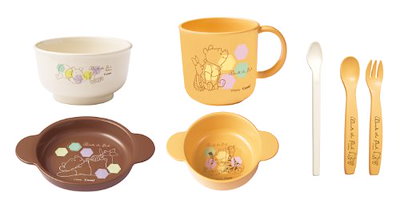 他サイト： くまのプーさん スマイル食器セット C ベビー 赤ちゃん 用品の商品画像